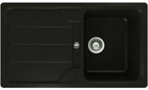 На фото Кухонная мойка Schock Formhaus D100 Nero-13 (17044513)