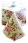 На фото Скатерть Прованс Large pink Rose с кружевом 140х220 см (.003773)