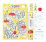 На фото Скретч-постер для детей 100 ДЕЛ JUNIOR edition укр (тубус)