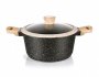 На фото Кастрюля Fissman SPOTTY STONE 28х12.5 см 6.4 л (AL-4426.28)