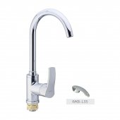 Смеситель для кухни ZERIX SAR 135 (ZX0568) На фото Смеситель для кухни ZERIX SAR 135 (ZX0568)