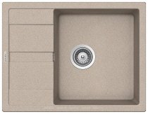 На фото Кухонная мойка Schock DIY D100 S Beton-42 (15035042)