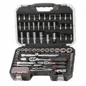 На фото Набор торцевых головок и аксессуаров Fixman 1/4" & 1/2" 106 предметов (B5106M)