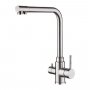 Смеситель для кухни ZERIX LR4355-3 с выходом для питьевой воды (LL1201) На фото Смеситель для кухни ZERIX LR4355-3 с выходом для питьевой воды (LL1201)