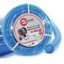 На фото Шланг Intertool для воды 3-х слойный 1/2", 100м, армированный PVC (GE-4057)