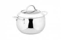 На фото Кастрюля Vinzer 18 см / 3.0 л Grand Majestic Glossy series (89162)