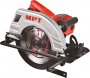 На фото Пила циркулярная Mastertool PROFI 2200 Вт, 235х25.4 мм, 4500 об/мин, пропил 85 мм, 45-90* (MCS2303)