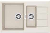 На фото Мойка для кухни Franke Sirius Tectonite SID 651-78 Маскарпоне (114.0497.987)