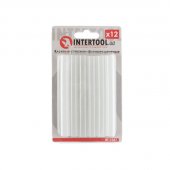 На фото Комплект клеевых стержней Intertool флуоресцентных 11.2 мм*100мм, 12 шт (RT-1037)