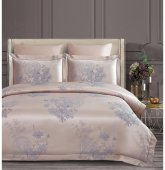 На фото Постельное белье Arya Majestik Бамбук 2 200х220 Evan (8680943081810)
