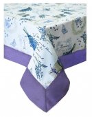 Скатерть Прованс Living Лаванда с кантом 140х180 см (.001066) На фото Скатерть Прованс Living Лаванда с кантом 140х180 см (.001066)