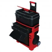 На фото Тележка для инструмента Intertool с катушкой для провода 480*315*820мм (BX-3019)