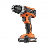 На фото Шуруповерт аккумуляторный AEG Li-ion 14.4 В 2 Ач 36 Нм патрон 13 мм (сталь) в кейсе (BS14G3LI-202С)