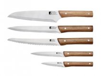 На фото Набор ножей Bergner Nature 5 предметов (BG-8917-MM)