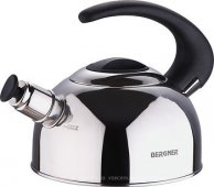 На фото Чайник со свистком Bergner 2 л (BG-3747-MM)