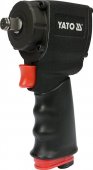 На фото Гайковерт ударный пневматический Yato 1/2" 678 Nm 6.3 Bar 100 л/мин (YT-09512)