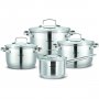 На фото Набор посуды из нержавеющей стали Bohmann 8 предметов (BH 1908 N)