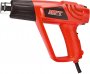 На фото Фен промышленный Mastertool 2000 Вт, 350-550*С, 300-500 л/мин, аксессуары 5 шт (MHG2003)
