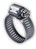 Хомут червячный оцинкованный Grad 12.7мм D33-57мм 10шт (2511435) На фото Хомут червячный оцинкованный Grad 12.7мм D33-57мм 10шт (2511435)