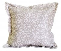На фото Подушка Прованс Холлофайбер 40x40 см Серая (.002096)