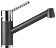 Кухонный смеситель Schock Pila Carbonium-90 черный (54100090) На фото Кухонный смеситель Schock Pila Carbonium-90 черный (54100090)