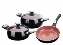 На фото Набор посуды Terracotta collection 5 предметов (88129)