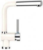 Кухонный смеситель Schock Piega Polaris-99 белый (54712099) На фото Кухонный смеситель Schock Piega Polaris-99 белый (54712099)