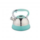 На фото Чайник со свистком Bohmann 3 л (BH 9921 Turquoise)