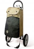 На фото Сумка-тележка Aurora Vienna 55 Brown/Black (926845)