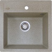 На фото Кухонная мойка Idis Optima Pebble 070