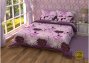 На фото Постельное белье Leleka-Textile Полиэстер 145х210 Фиолетовое Полуторные