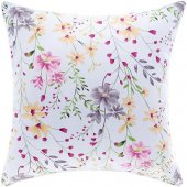 На фото Подушка DOTINEM VALENCIA сатин/шарик 70х70 (214996)