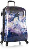 На фото Чемодан Heys Purple Amethyst (M) Stone Print (924327)