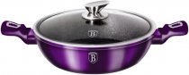 Сотейник с крышкой Berlinger Haus Metallic Line Royal PURPLE Edition 28 х 7.5 см 3.8 л (BH-1863) На фото Сотейник с крышкой Berlinger Haus Metallic Line Royal PURPLE Edition 28 х 7.5 см 3.8 л (BH-1863)