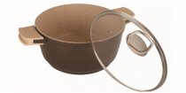 На фото Кастрюля Blaumann Sapphire Beige Line 28х12.1 см 5.8 л (BL-1120B)