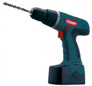 На фото Шуруповерт аккумуляторный Зенит ЗША-18/Е (825808)