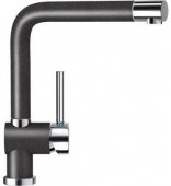 Смеситель для кухни Schock Piega Carbonium-90 черный (54700090) На фото Смеситель для кухни Schock Piega Carbonium-90 черный (54700090)