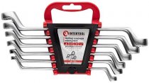 На фото Набор ключей накидных Intertool 6 шт 6-17 мм CrV (HT-1101)