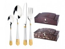 На фото Набор столовых приборов Millerhaus 72 предмета (MH-5992)