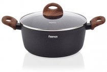 На фото Кастрюля Fissman Vesuvio Stone 24х10.5 см 4.2 л (4246)