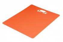 На фото Разделочная доска Granchio Tagliere 37.1х27.5x0.23 см Оранжевая (88837)