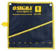 На фото Чехол Sigma для гаечных ключей 8шт (6011041)