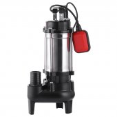 На фото Насос дренажно-фекальный, корпус нержавейка KOER WQD 20-9-0,75S STEEL (KP2665)