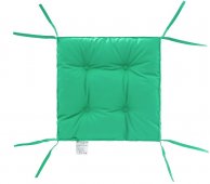 На фото Подушка на стул DOTINEM COLOR мятная 40х40 (борт 5см)  (213109-6)