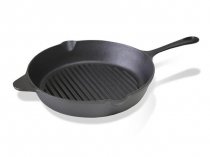 Квадратная сковорода-гриль Fissman 30x6 см чугунная (CI-4098.30) На фото Квадратная сковорода-гриль Fissman 30x6 см чугунная (CI-4098.30)