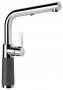 Кухонный смеситель Schock SC540 Inox-12 хром/серый (55712012) На фото Кухонный смеситель Schock SC540 Inox-12 хром/серый (55712012)