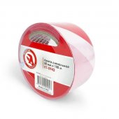 На фото Лента сигнальная Intertool 50мм*100м (KT-0942)