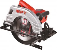 На фото Пила циркулярная Mastertool PROFI 2200 Вт, 235х25.4 мм, 4500 об/мин, пропил 85 мм, 45-90* (MCS2303)