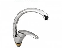 Смеситель для кухни Champion Mars 777 на гайке (CH0058) На фото Смеситель для кухни Champion Mars 777 на гайке (CH0058)