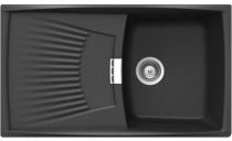 На фото Кухонная мойка Schock Venus D100 Onyx-10 (30045010)